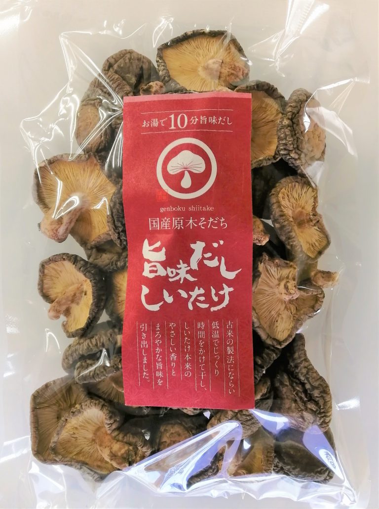【石川県産】低温乾燥しいたけ100g